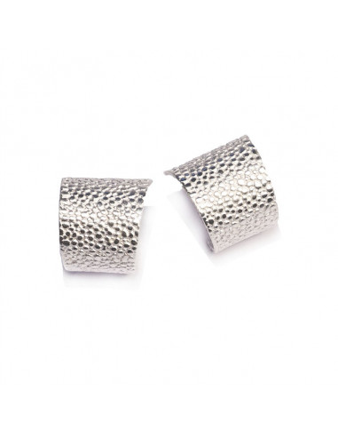 Silver earrings from the Quima collection