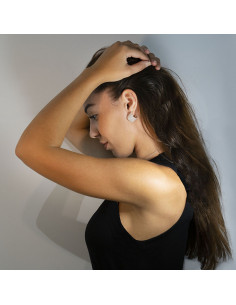 Pendientes de plata de la colección Quima 2