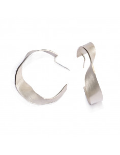 Pendientes de aro  grandes de la Colección Infinit