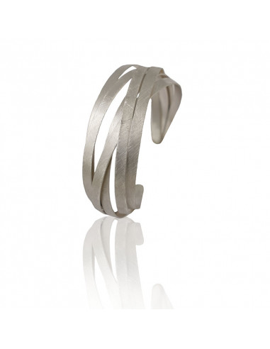 Silver bracelet from the Cintes collection