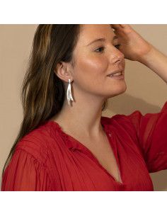 Pendientes de plata de la Colección Cintes 2