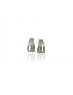 Pendientes en plata original de la colección Cintes