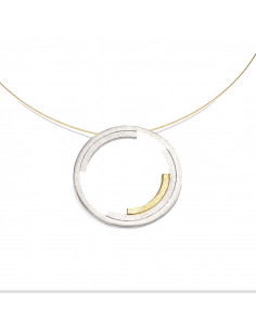 Colgante de plata grande Colección Minimal