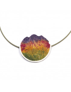 Colgante grande de la Colección Stone pintado a mano