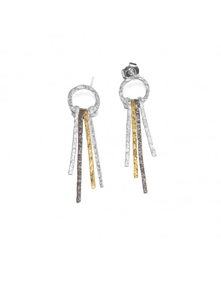 Pendientes de Plata de la Colección Thin