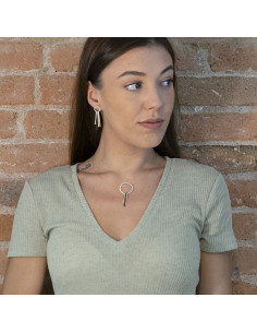 Pendientes de Plata de la Colección Thin 2