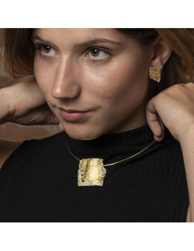 Pendientes original pequeños en Plata...