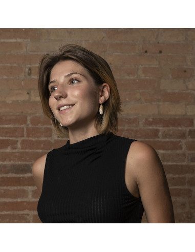 Anell en plata pintada a mà de la...