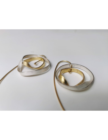 Earrings Infinit gold plated