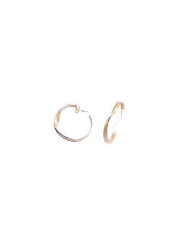 Earrings infinit gold plated