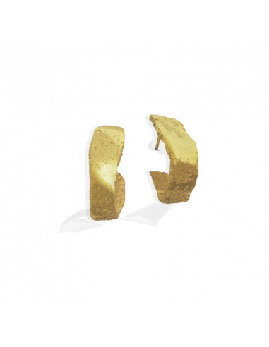 Gold-plated Silver Earrings from the Chain collection