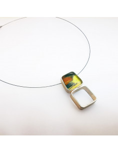 Colgante de dos piezas de la colección Perfils