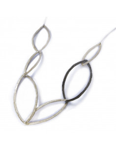 Collar de plata de la colección Carolina