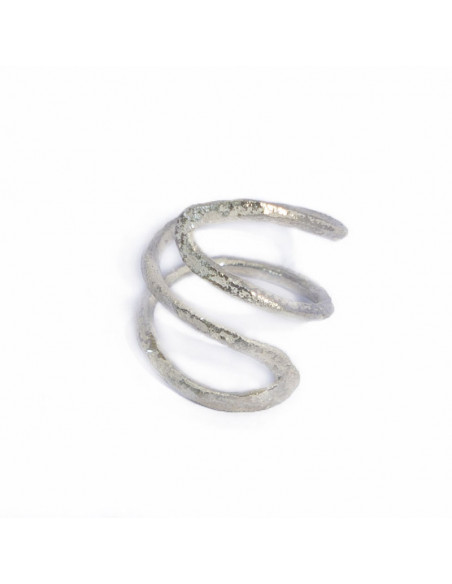 Anillo ajustables de plata de la colección Carolina